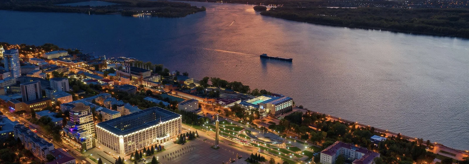 Наружное освещение Самары