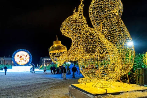 Светящаяся белка